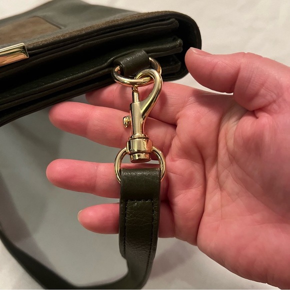 Vince Camuto genuine leather and suede hand bag - Picture 11 of 16